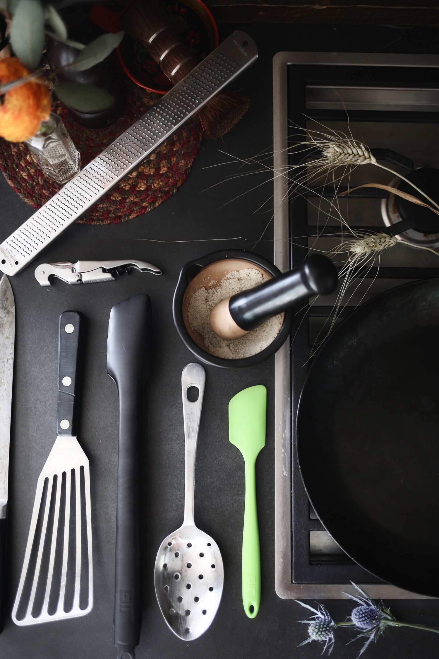 Kitchen tools and essentials